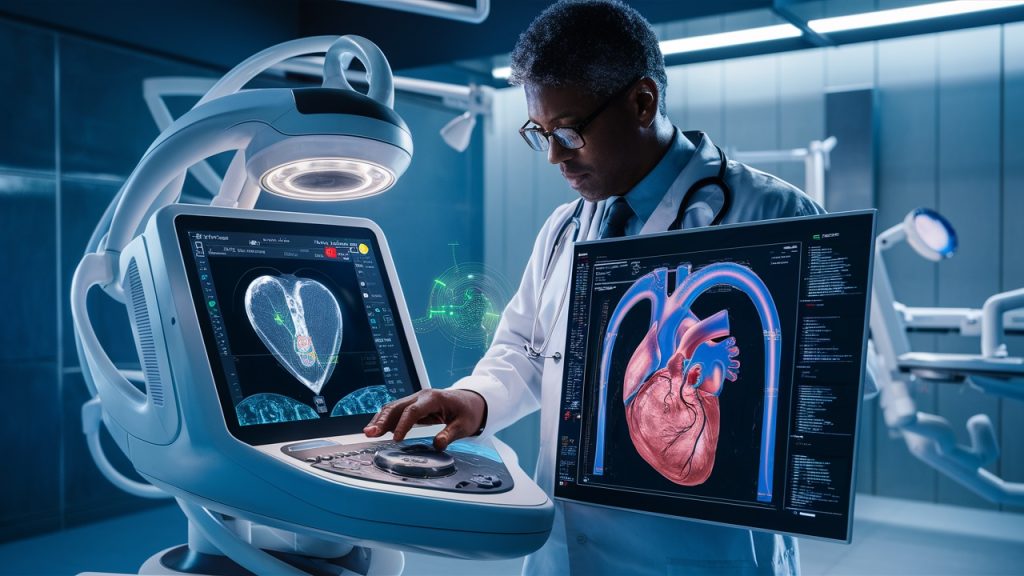 AI Healthcare Illustration